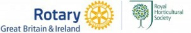Rotary and RHS Partnership Logo